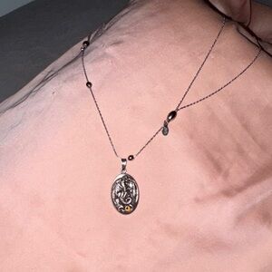 Alex and Ani Dragon Pendant Necklace